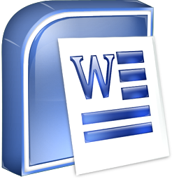 256x256 Ms Word Icon Softdimension Iconset Benjigarner