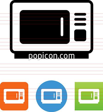 400x432 Microwave Icon