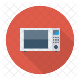 256x256 Microwave Icon Of Flat Style