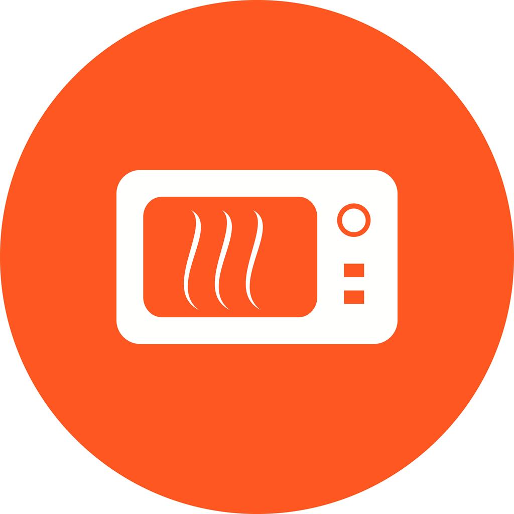 1024x1024 Microwave Flat Round Icon