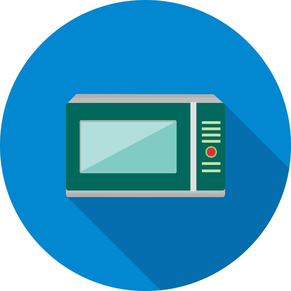 1024x1024 Microwave Flat Shadowed Icon