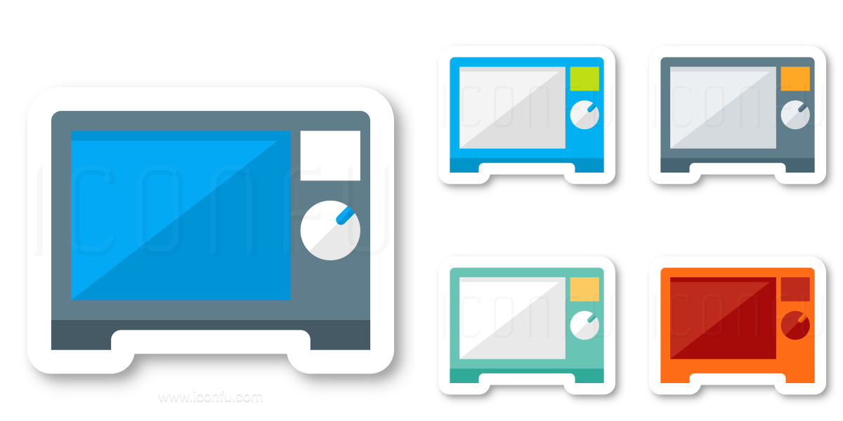 1200x600 Microwave Oven Icon