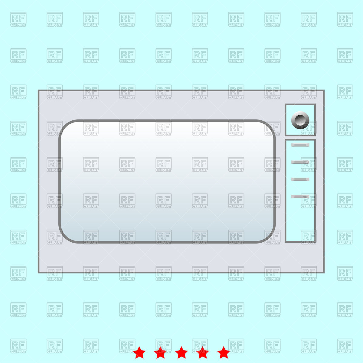 1200x1200 Microwave Oven Icon Vector Image Of Signs, Symbols, Maps