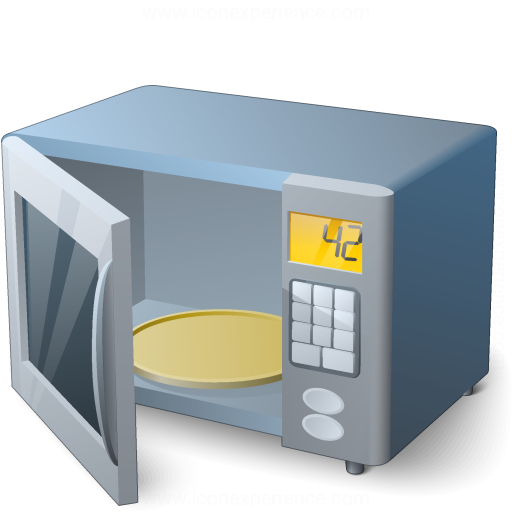 512x512 Iconexperience V Collection Microwave Oven Open Icon