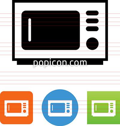 400x419 Microwave Oven Icon