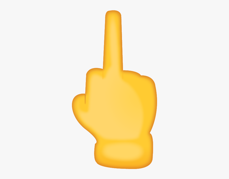 920x717 Finger Clipart Middle Finger Emoji