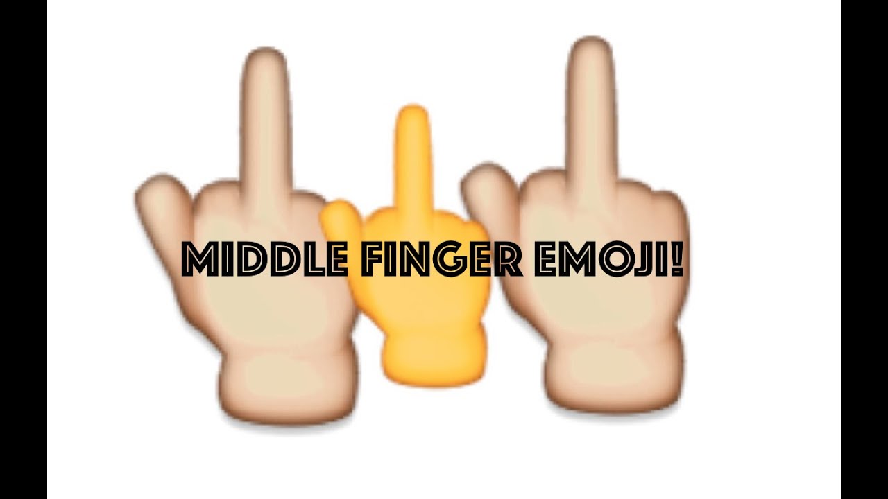 1280x720 Middle Finger Emoji