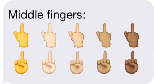 541x296 Apple's New Update Just Gave Us A Middle Finger Emoji