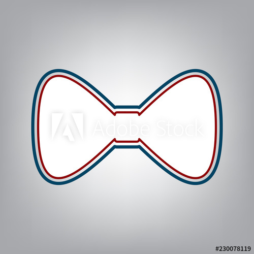 500x500 Bow Tie Icon Vector Dark Red, Transparent And Midnight Green S