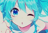 200x140 Miku Icon Miscellaneous Art Vocaloid, Manga Covers, Anime
