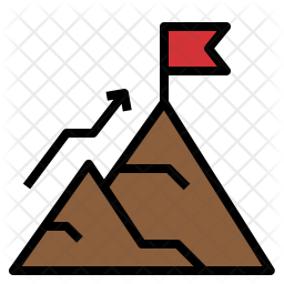 256x256 Milestone Icon Of Flat Style