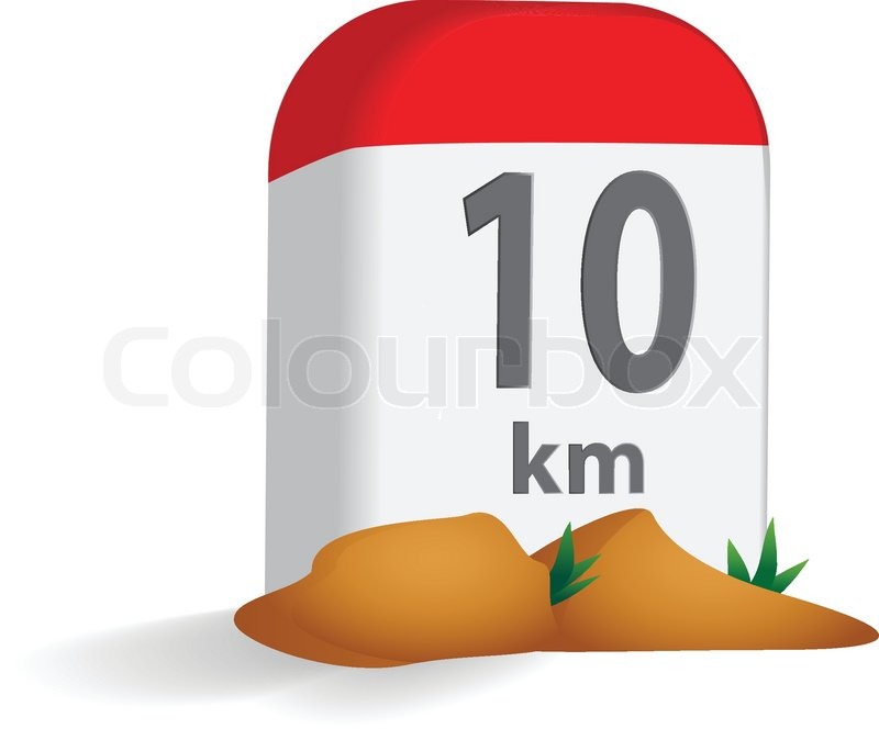 800x664 Milestone In The Mountains Stock Vector Colourbox