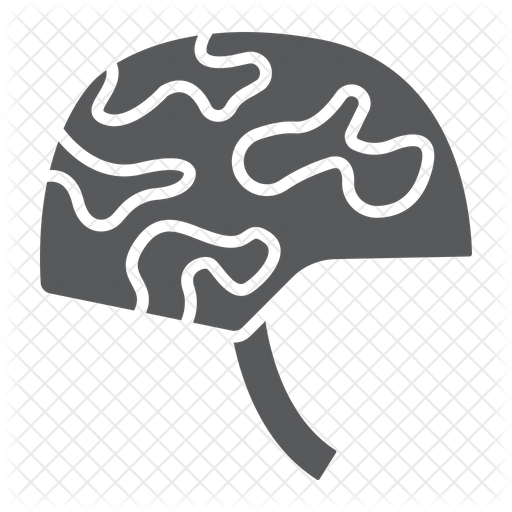 512x512 Military Helmet Icon Of Glyph Style