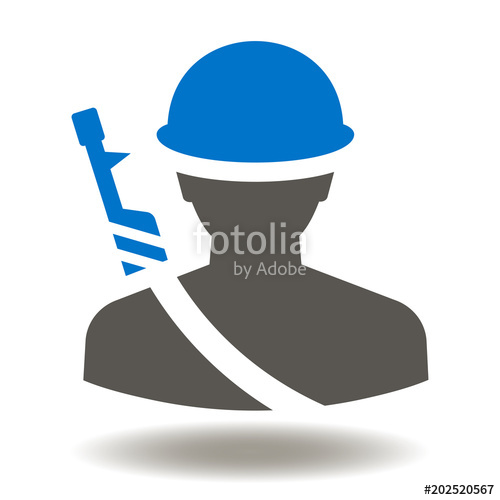 500x500 Soldier With Gun And Helmet Icon Vector Soldiers Army