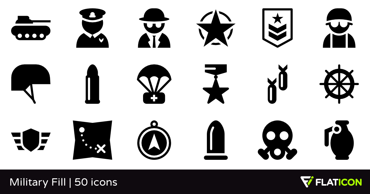 1200x630 Military Fill Free Icons