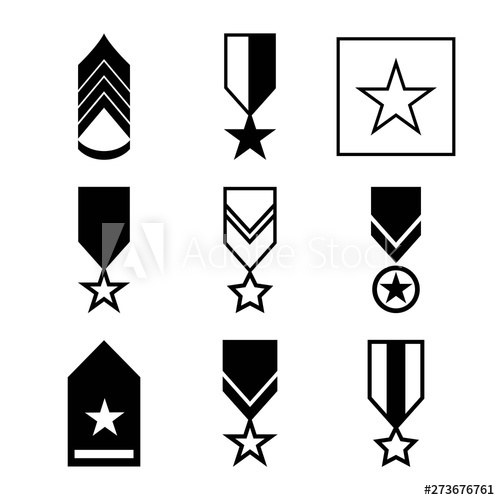 Military Rank Icon at Vectorified.com | Collection of Military Rank ...