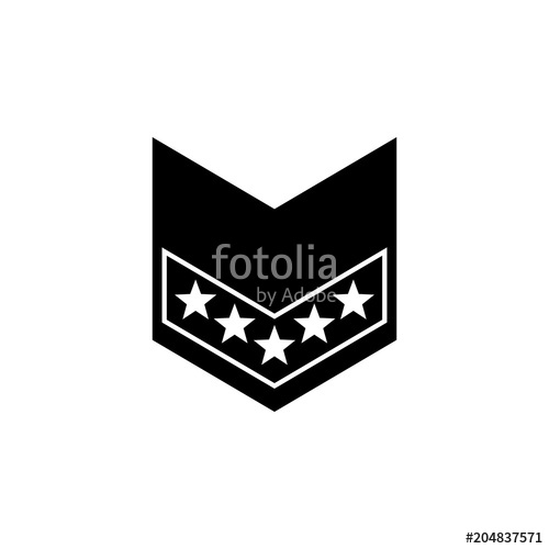 Military Rank Icon Army Icons Universal Set For Web And Mobile 500x500 Military Rank Icon Army Icons Universal Set For Web And Mobile