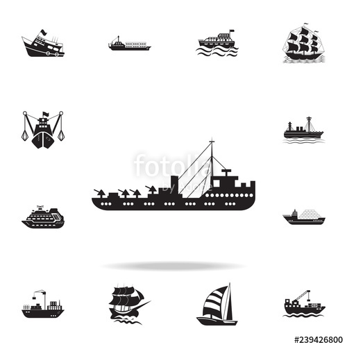 Military Cruiser Icon Detailed Set Of Ship Icons Premium Graphic 500x500 Military Cruiser Icon Detailed Set Of Ship Icons Premium Graphic