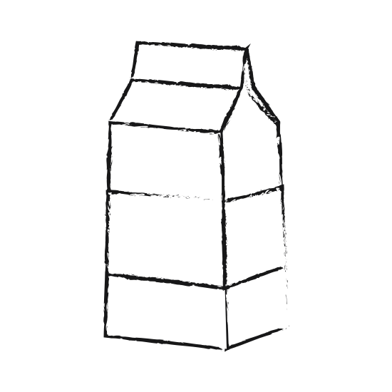 550x550 Milk Carton Icon Image