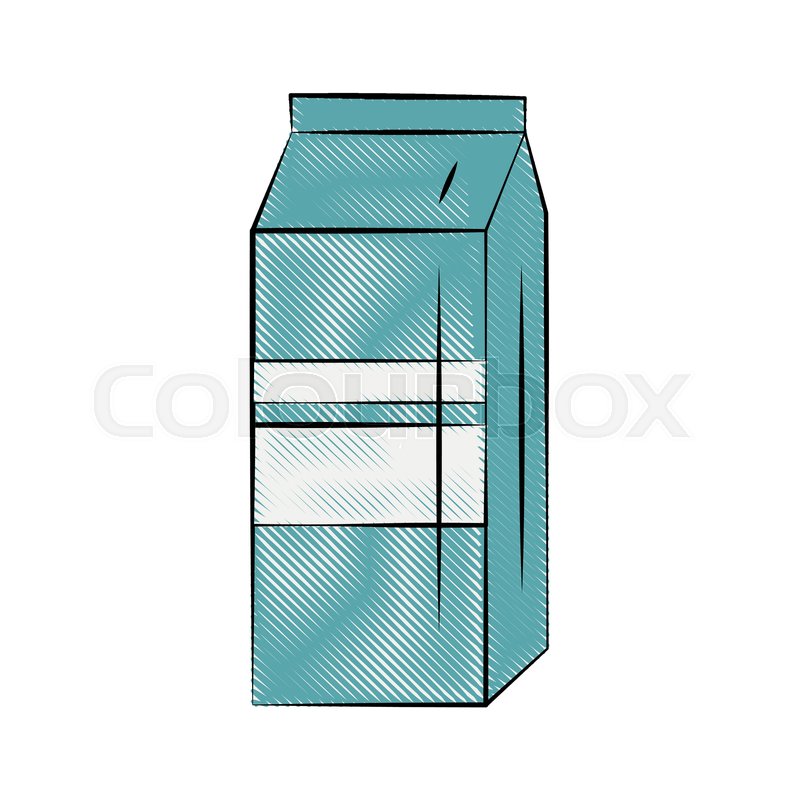 800x800 Milk Carton Icon Image Vector Stock Vector Colourbox