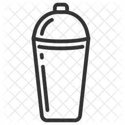 256x256 Bubble Tea Icon Of Line Style