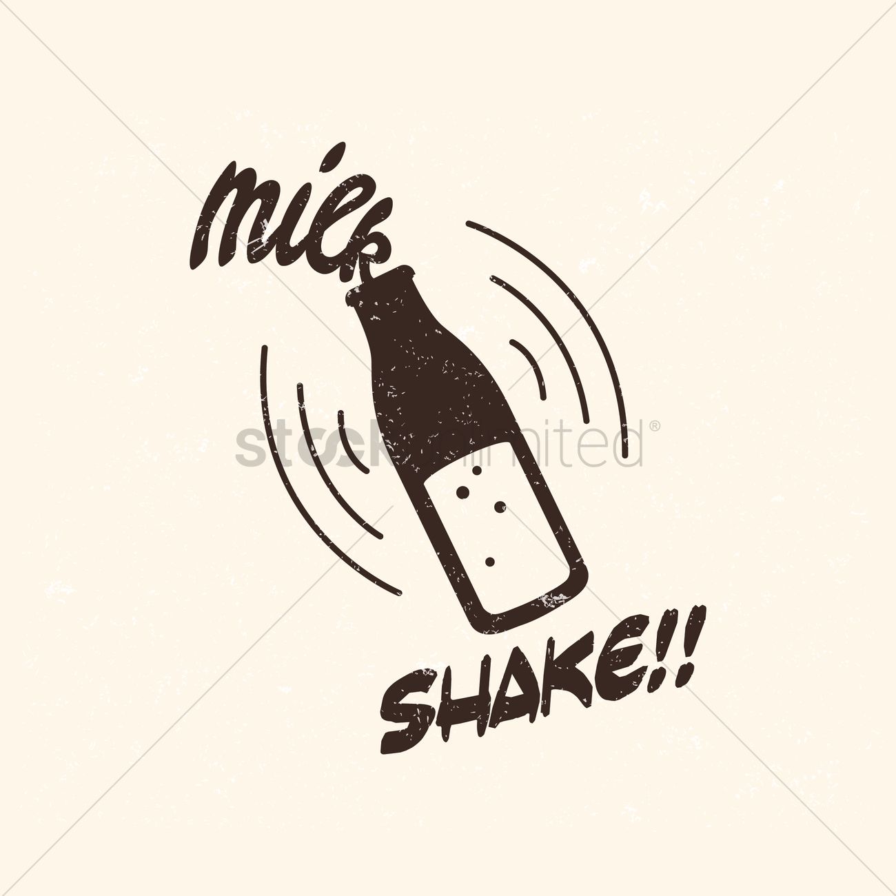 1300x1300 Milkshake Icon Vector Image