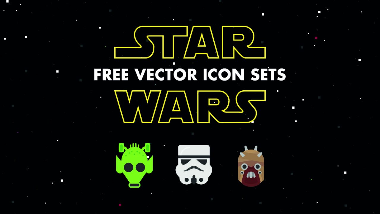 Top Free Star Wars Vector Icon Sets 1280x720 Top Free Star Wars Vector Icon Sets