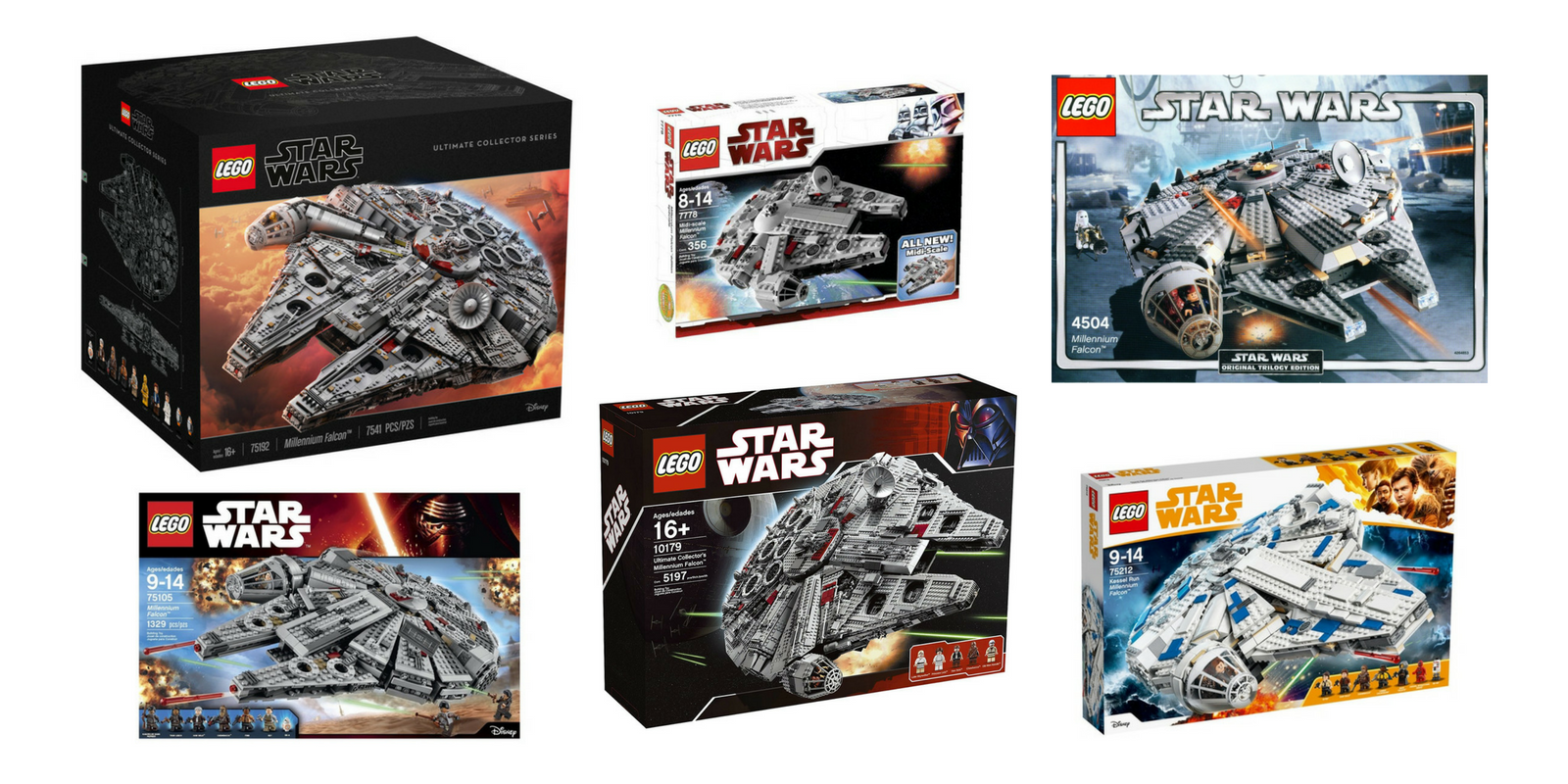 Lego Star Wars Millennium Falcon Sets, Which Is The Best 1600x800 Lego Star Wars Millennium Falcon Sets, Which Is The Best