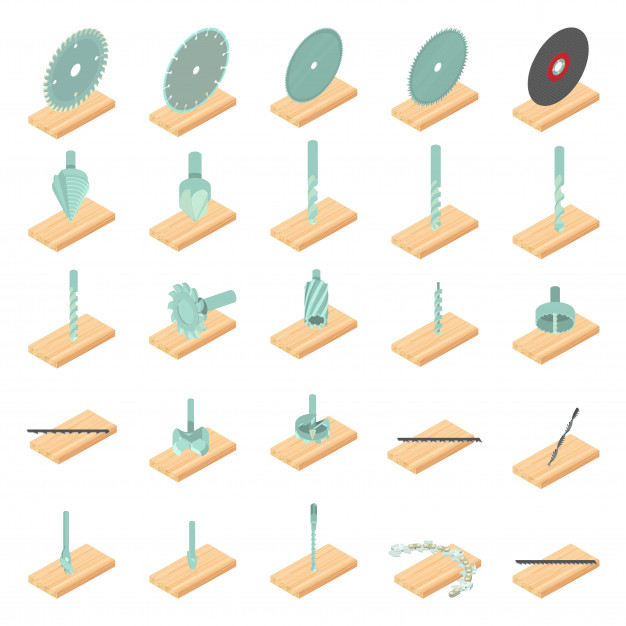 626x626 Lumber Mill Icon Set Vector Premium Download
