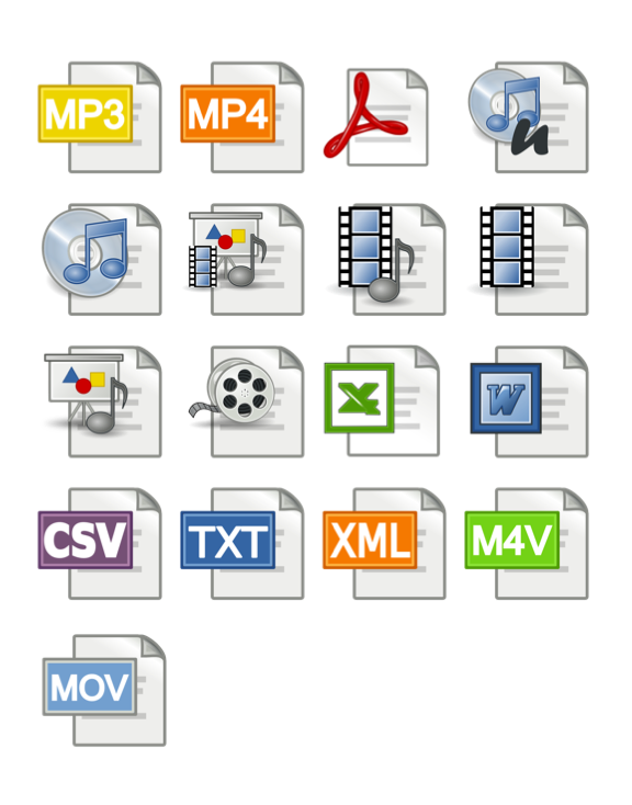 Mime Type Icon at Vectorified.com | Collection of Mime Type Icon free ...