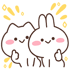 240x240 Mimi And Neko Line Stickers Line Store