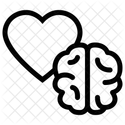 256x256 Wise Mind Icon Of Line Style