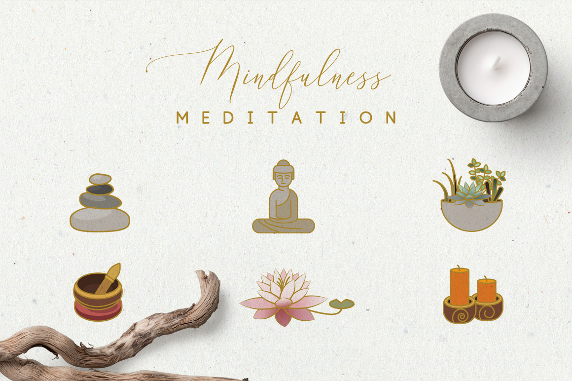 1160x772 Mindfulness Icon Pack
