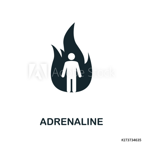500x500 Adrenaline Icon Symbol Creative Sign From Mindfulness Icons