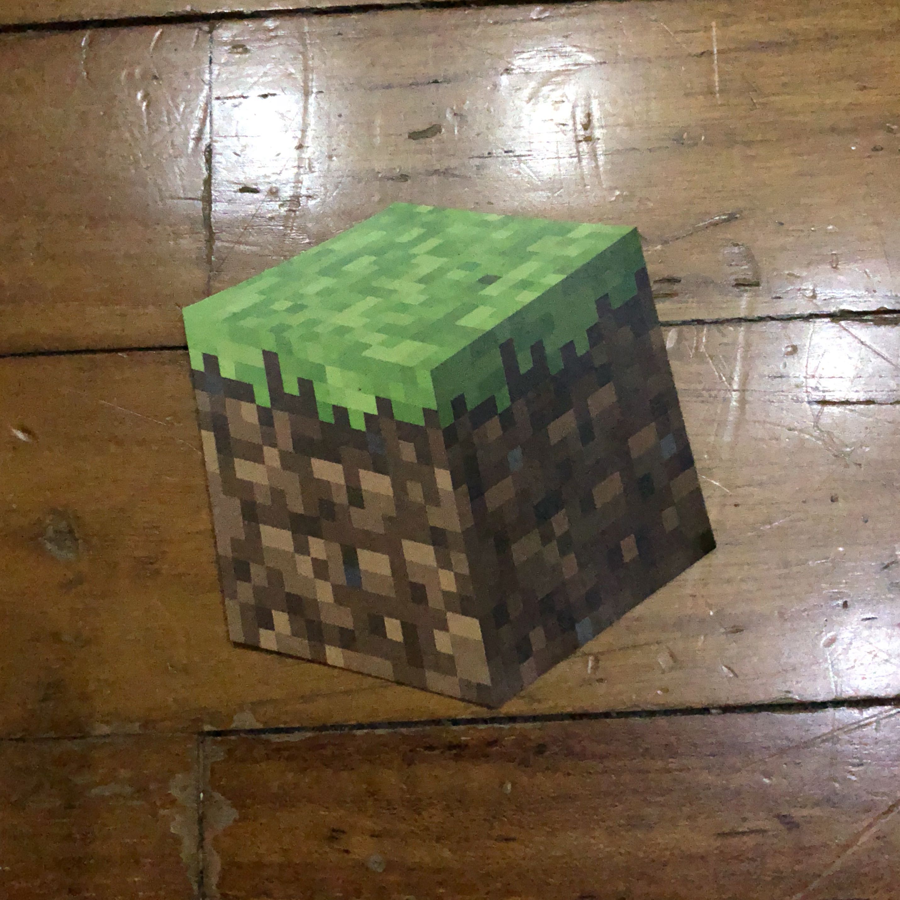 2862x2862 Pop Culture Luggage Laptop Misc Sticker Game Minecraft Cube Block