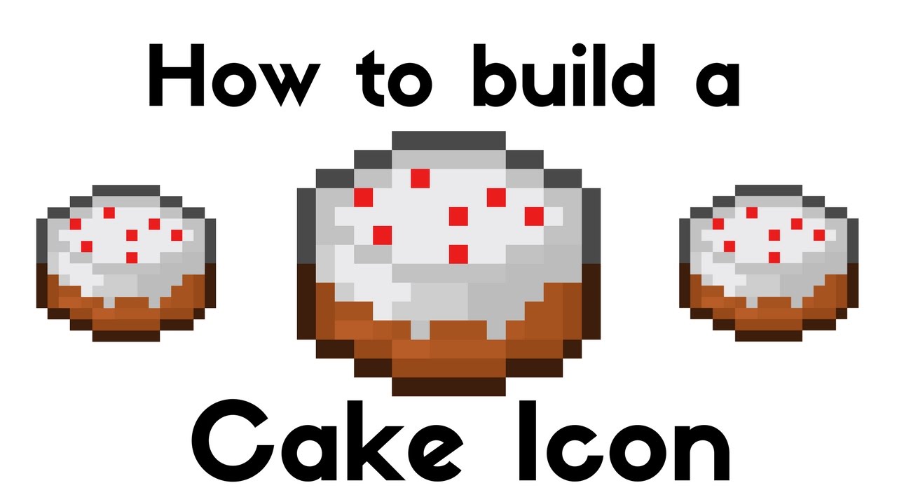 Download Minecraft Cake Icon at Vectorified.com | Collection of ...