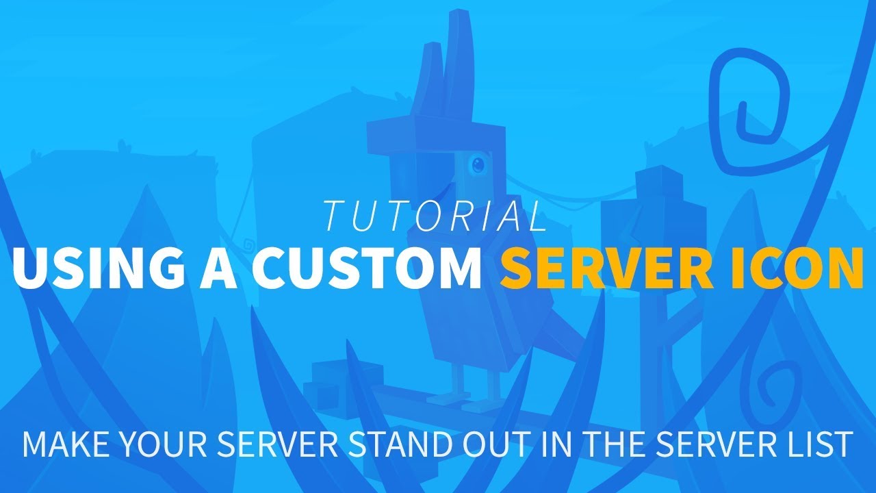 1280x720 Customize Your Server Icon
