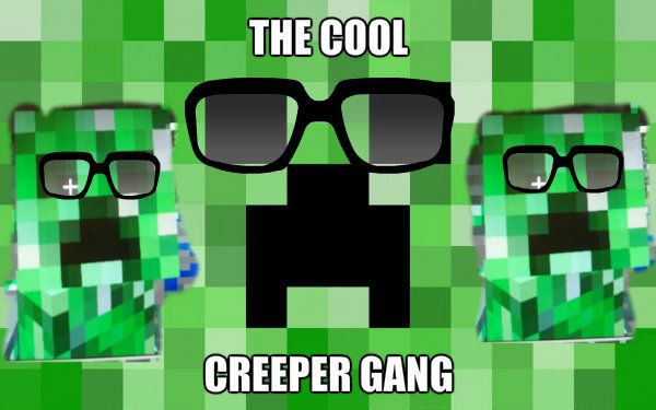 600x375 U Gotta Look Cool To Be A Creeper Party Ideas Minecraft Images