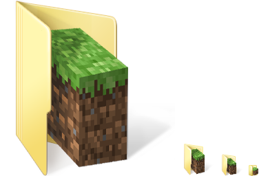 376x256 My Minecraft Desktop Icon! Minecraft