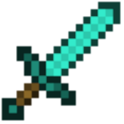 256x256 Diamond Sword Icon