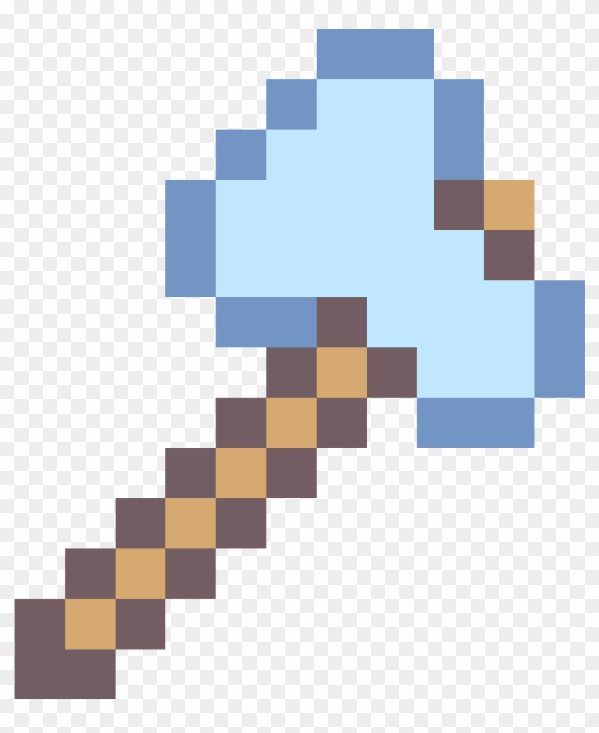 840x1028 Minecraft Axe Icon