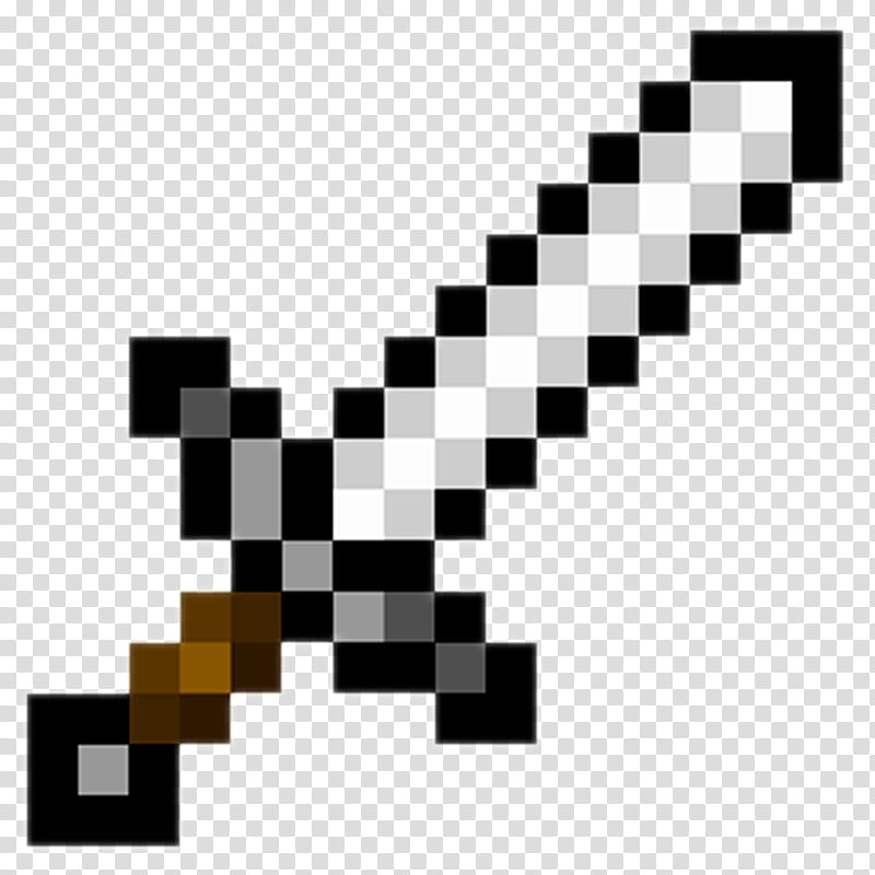 800x800 Minecraft Icon Diamond Sword, Shining Green And Brown Sword