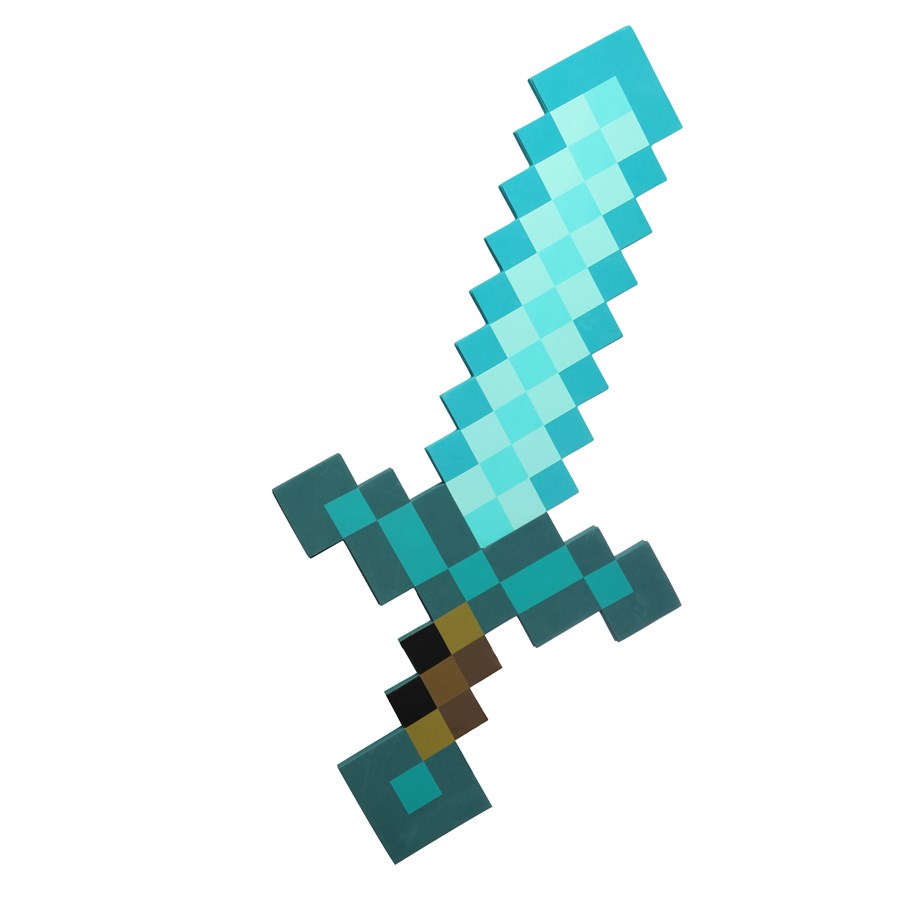 Minecraft Diamond Sword Icon at Vectorified.com | Collection of ...