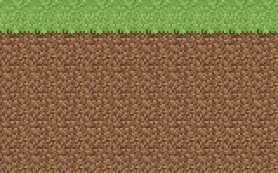 900x563 Dirt Block Minecraft Perler Minecraft Wallpaper