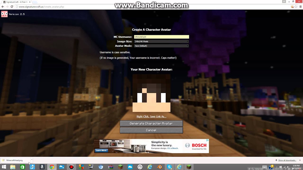 1280x720 How To Get A Minecraft Head Icon