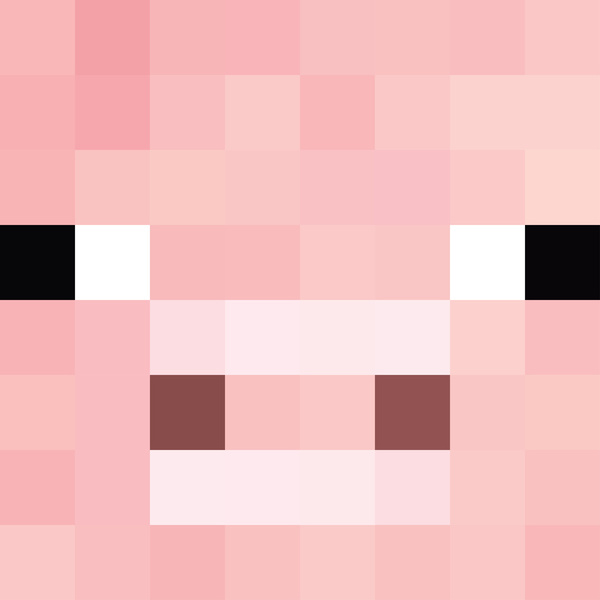 600x600 Minecraft Pig Icon