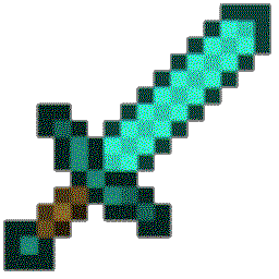 256x256 Diamond Sword Icon