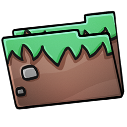 256x256 Folder Grass Icon Download Minecraft Icons Iconspedia