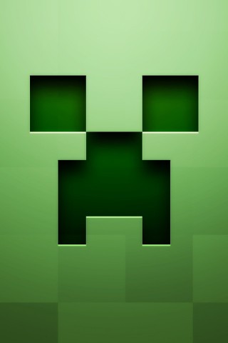 320x480 Minecraft Icon Iphone Wallpaper Hd