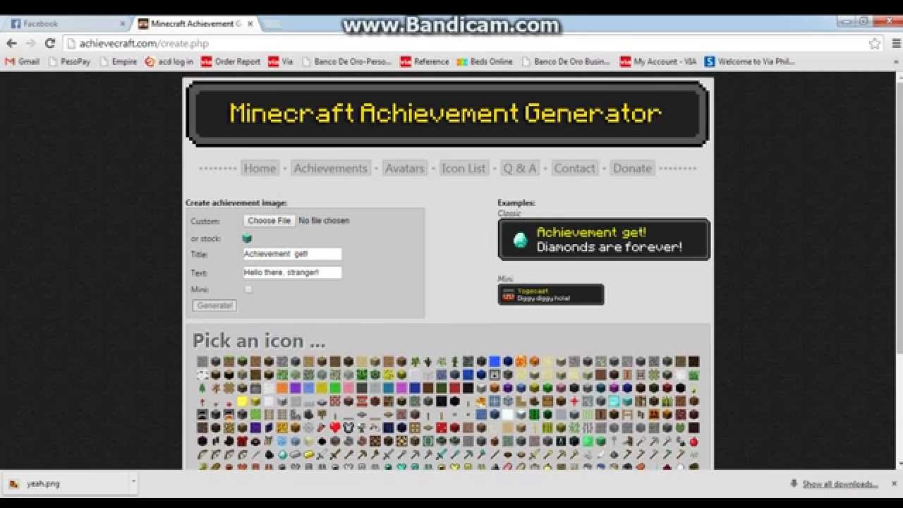 Minecraft Icon Generator at Vectorified.com | Collection of Minecraft ...